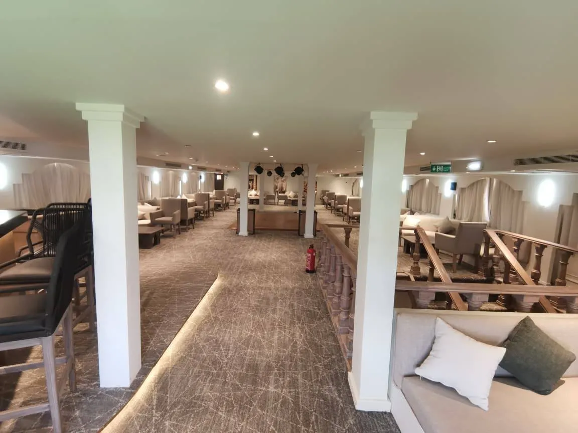 Lounge aboard the SUNRISE Nile Saray Nile Cruise Nile cruise